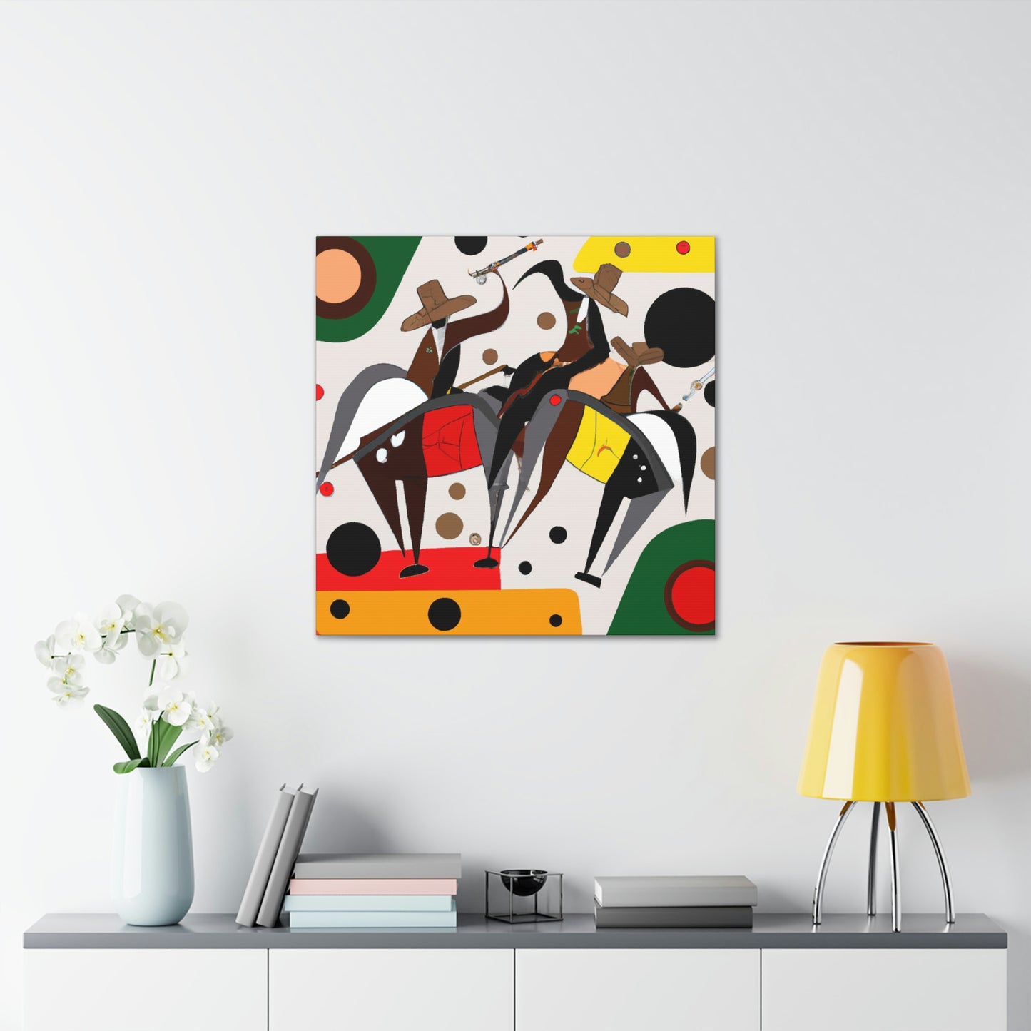 Western Cattle Herd - Canvas