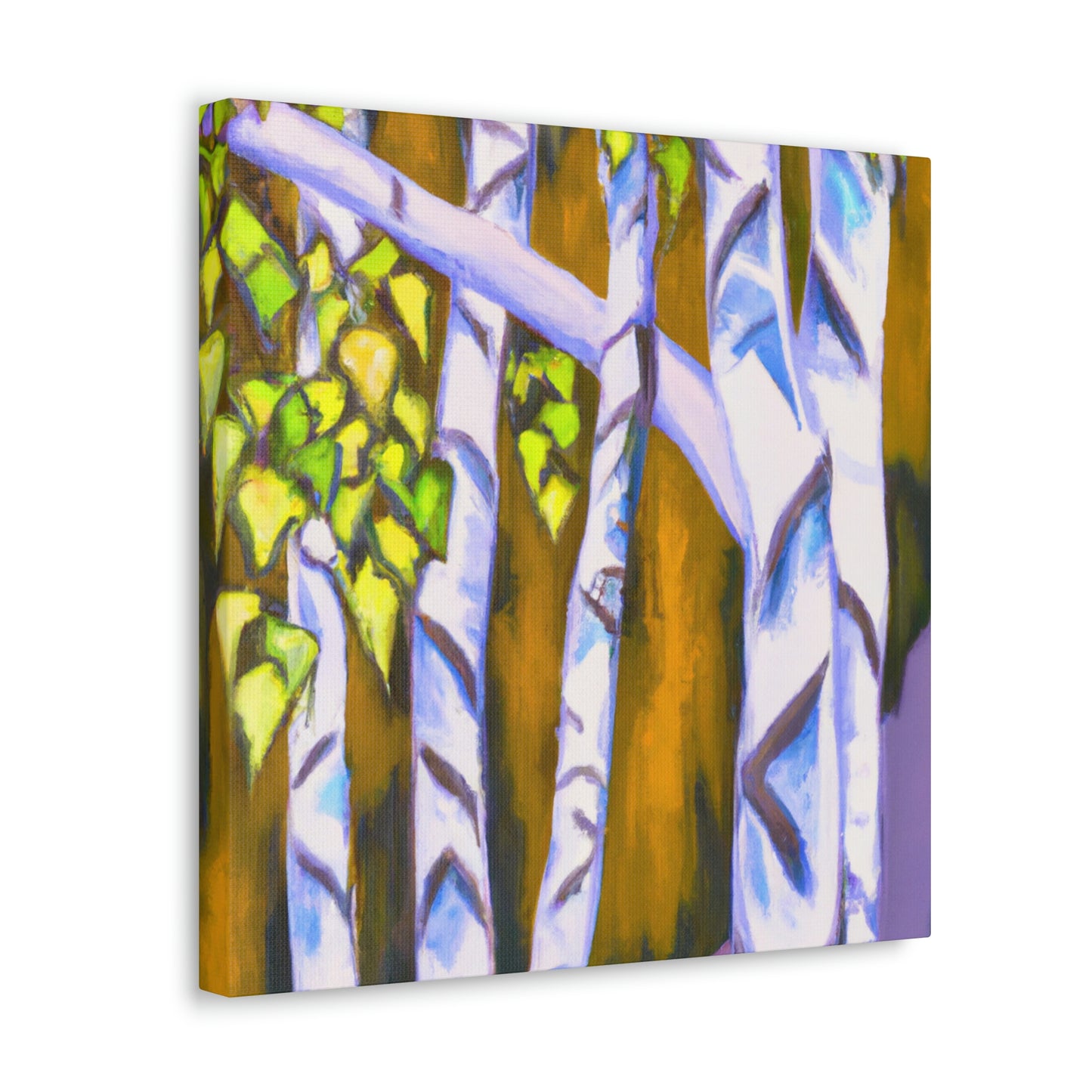 Birch Tree Splendor - Canvas