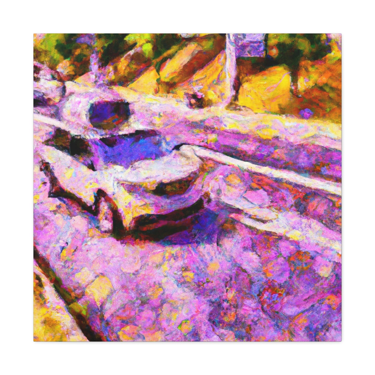 Autonomous Vehicles Dreaming - Canvas