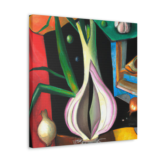 Veggies Dancing Dreamily - Canvas