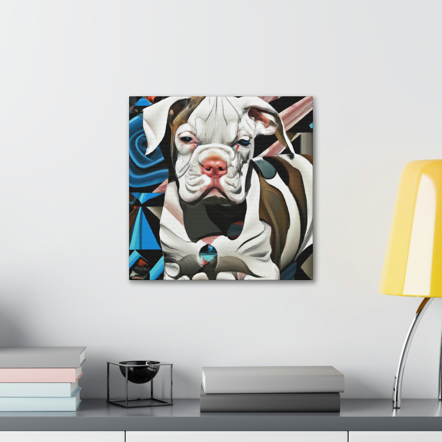 American Bulldog Dreamscape - Canvas