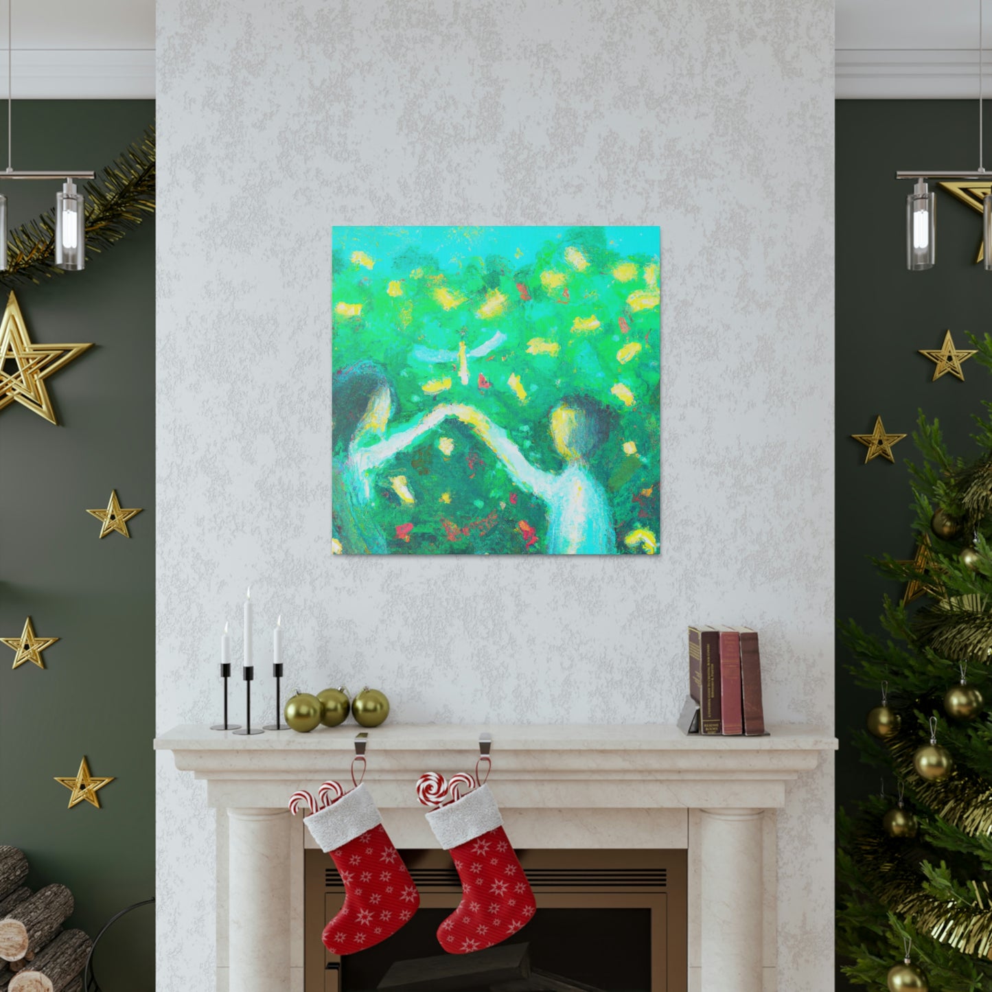 Love Fireflies Glow - Canvas