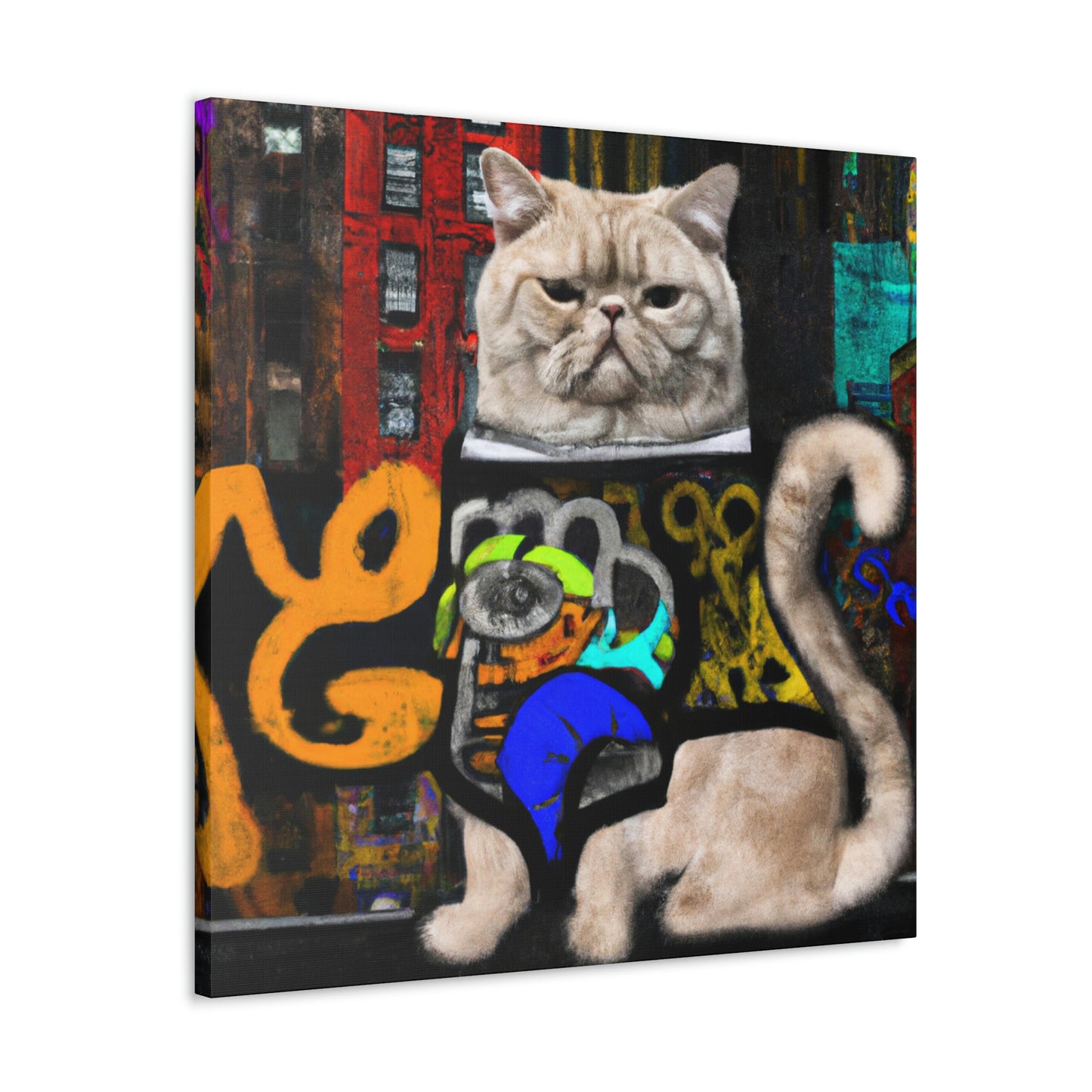 Kitty in Splendour - Canvas