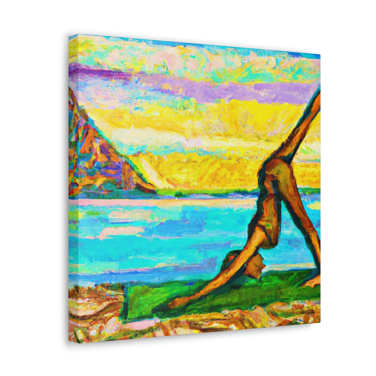 Yoga in Open Nature - Canvas