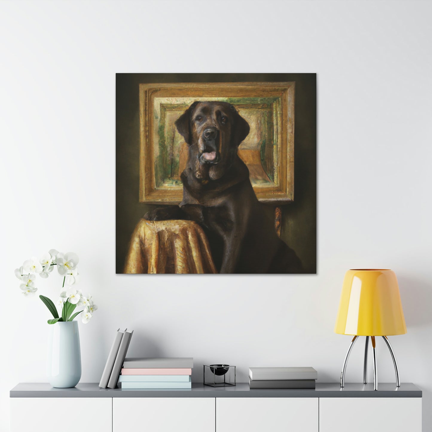 Labrador Retriever Majesty - Canvas