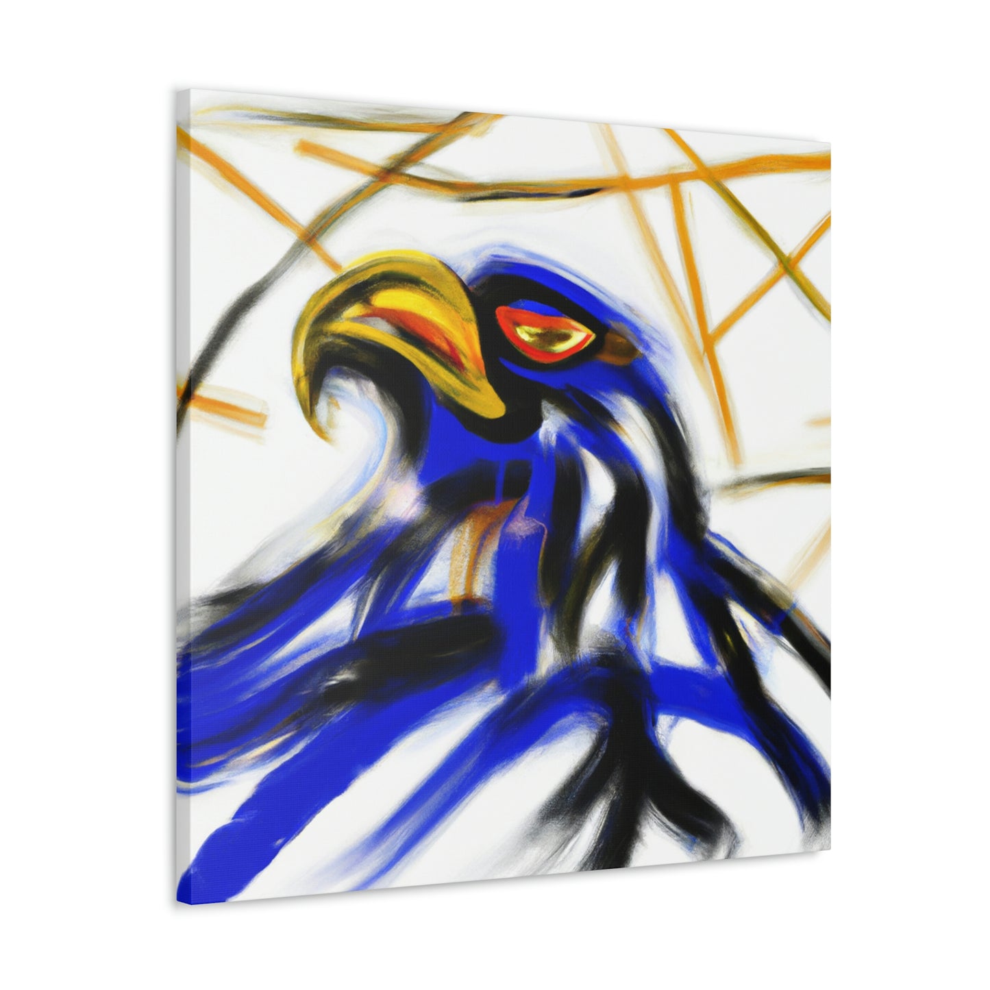 Eagle in Expressionism - Canvas