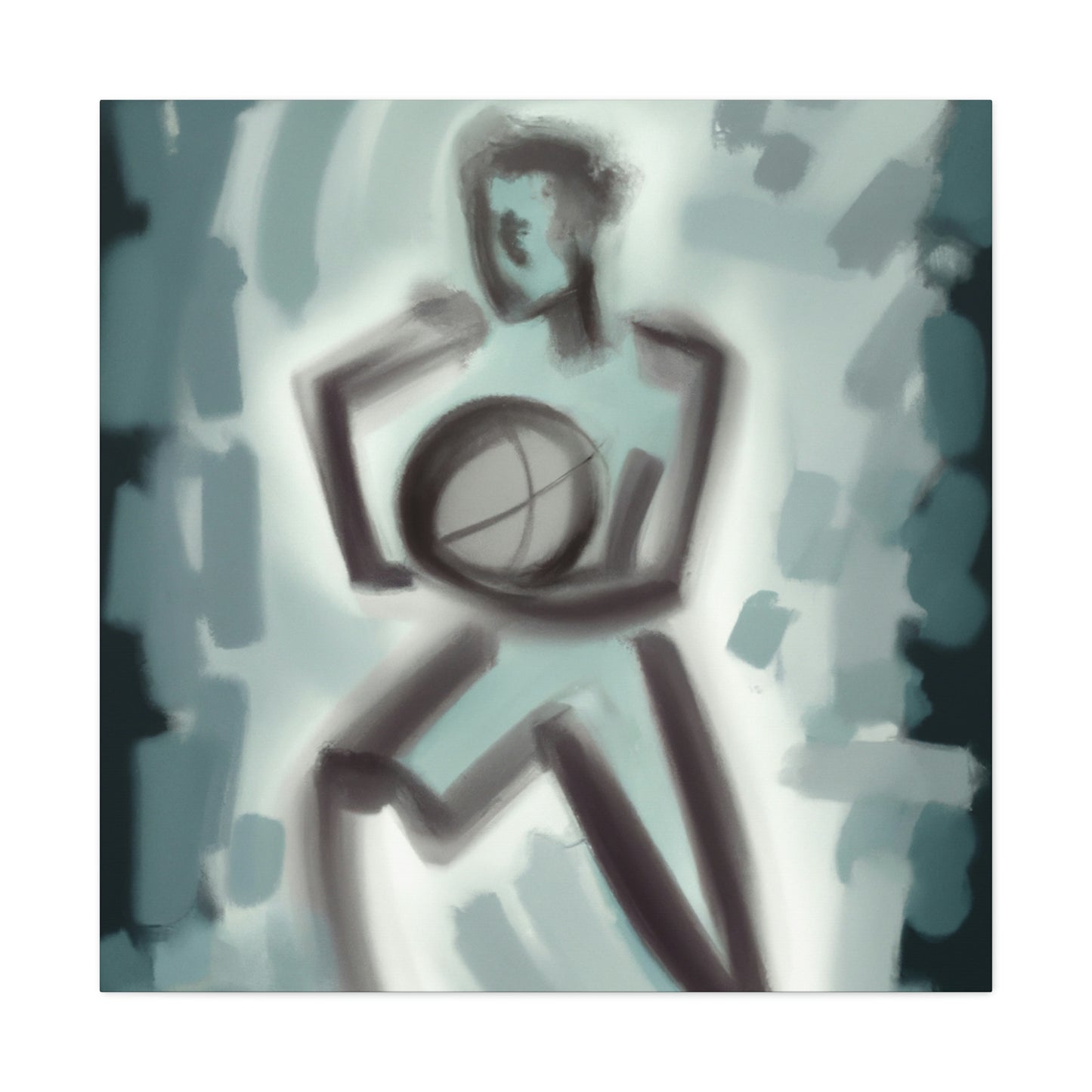 "Basketball: Expressionism Dream" - Canvas