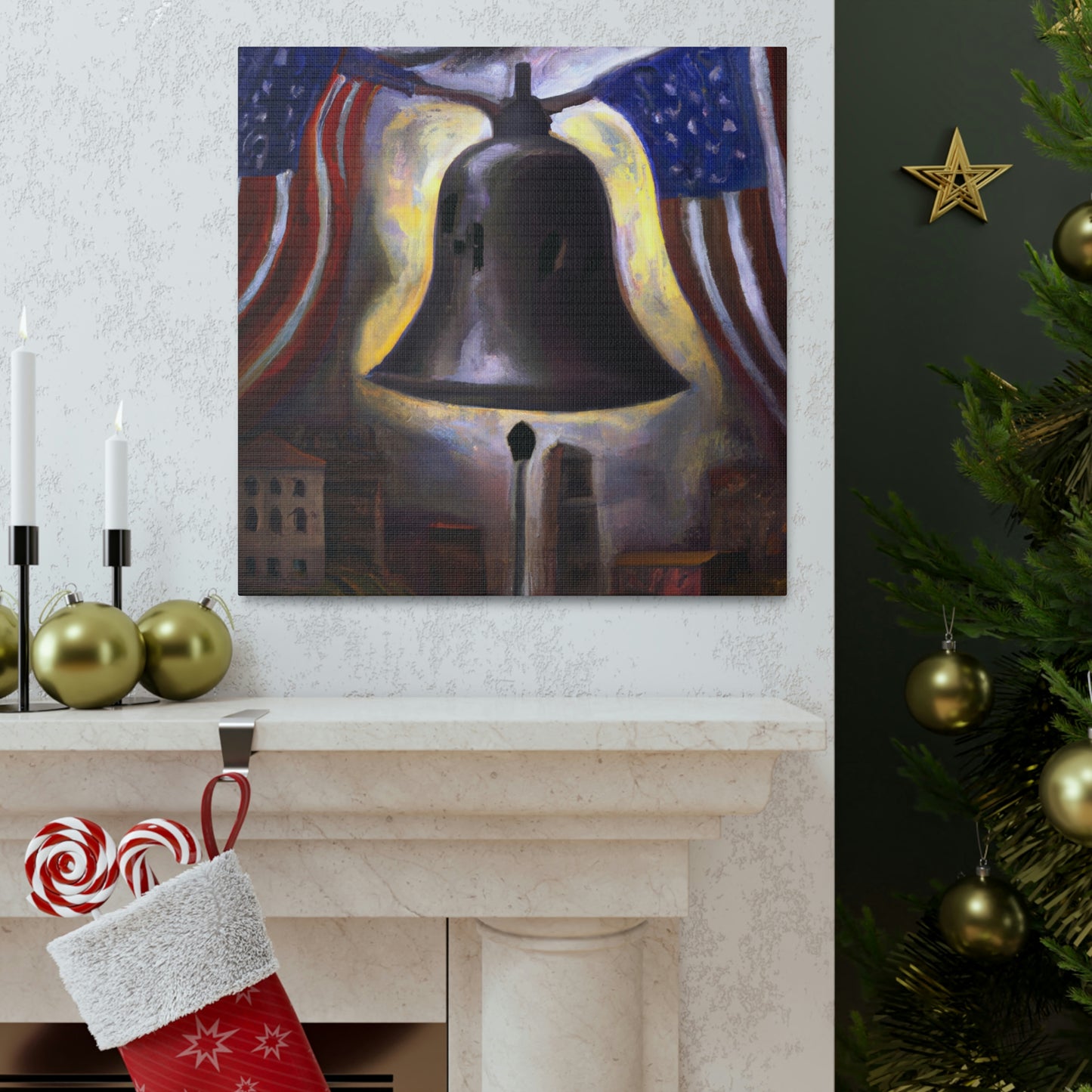 The Liberty Bell Awakens - Canvas