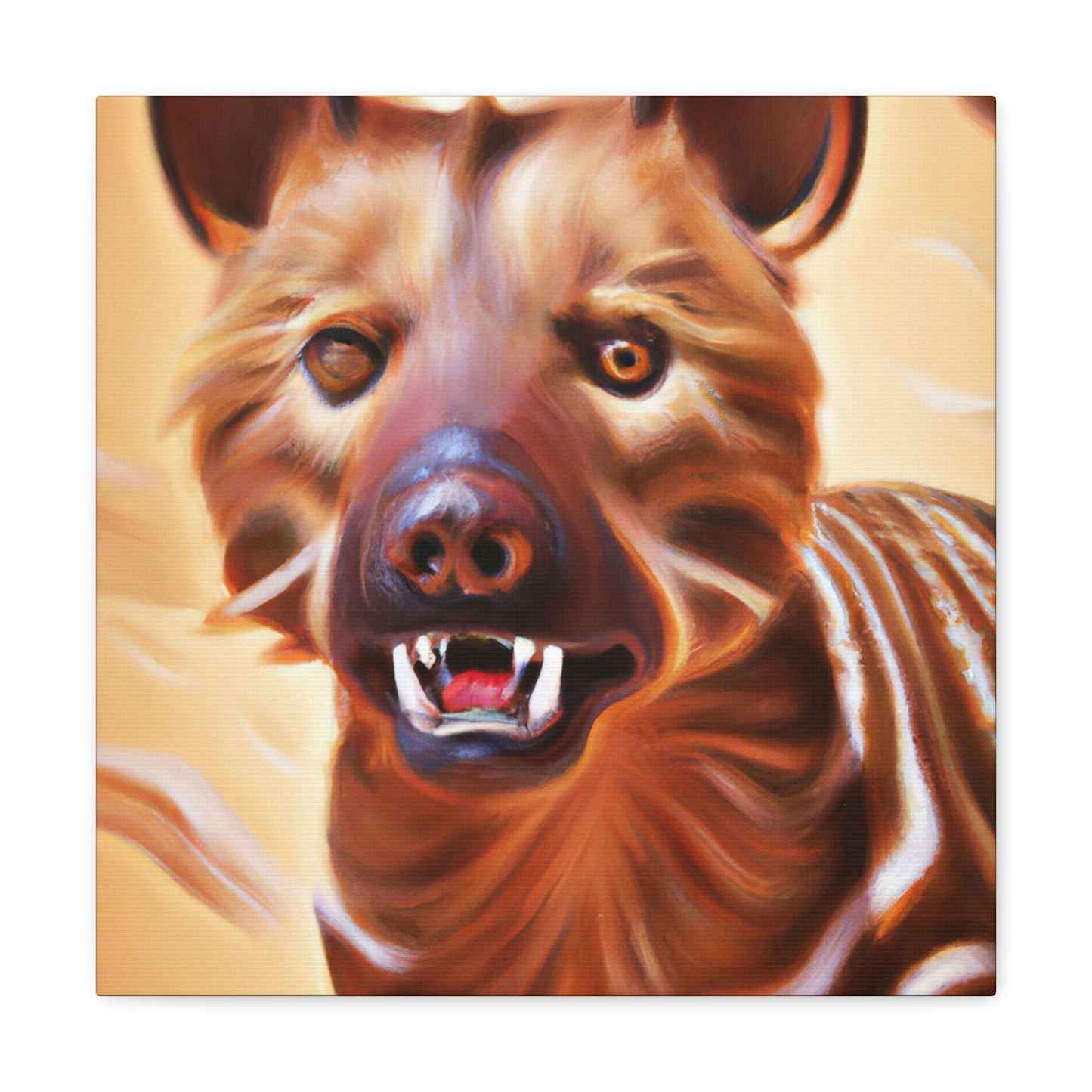 Tasmanian Tiger Reflection - Canvas