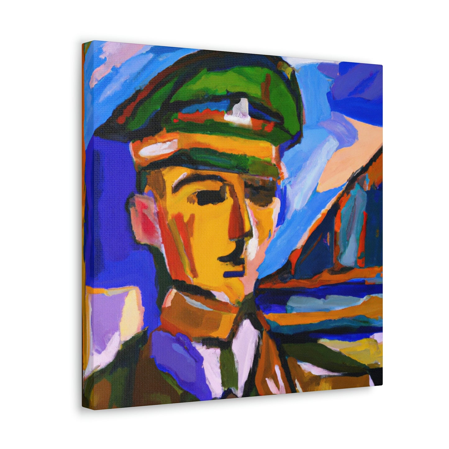 Engineer in Fauvism - Canvas