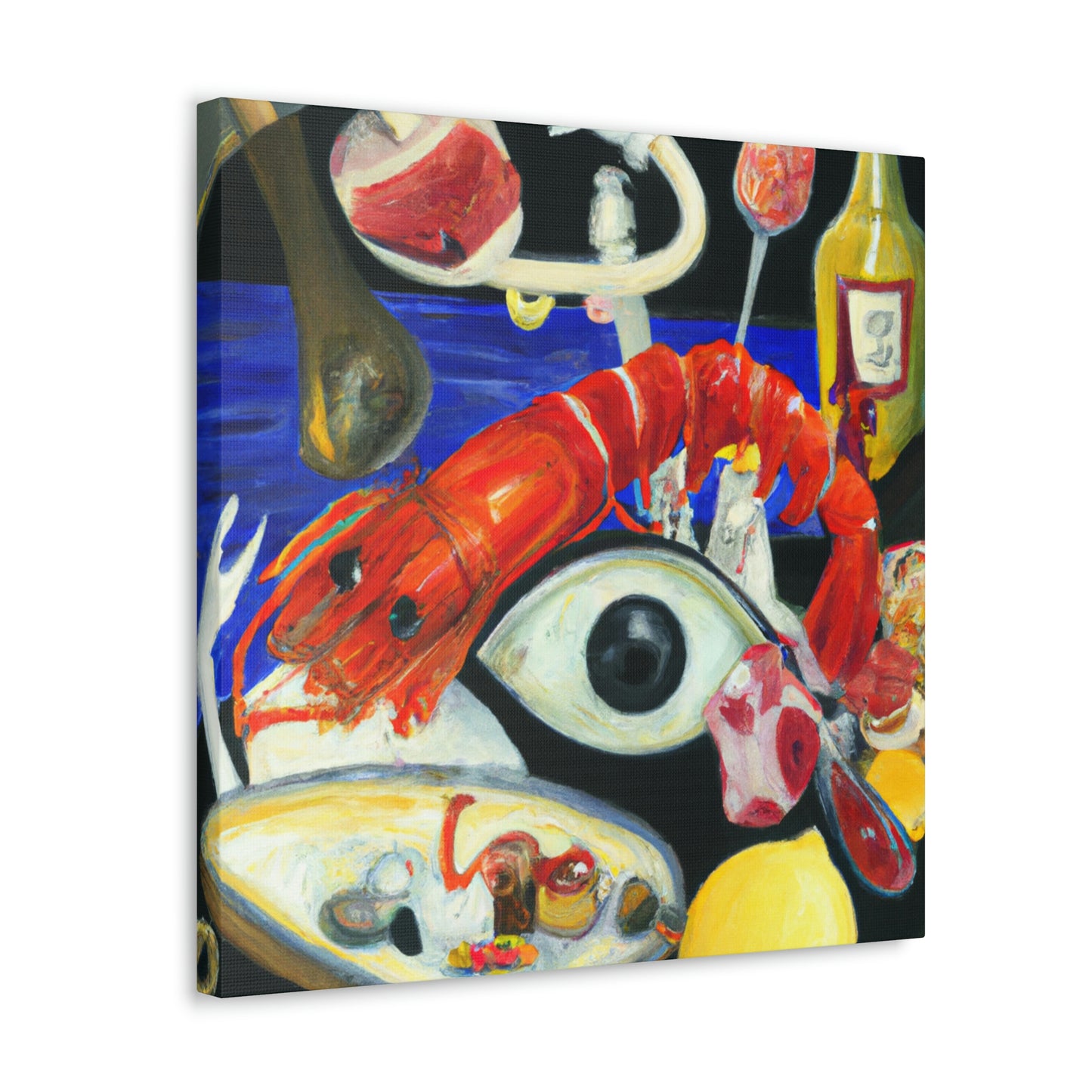 Seafood Dreamscape. - Canvas