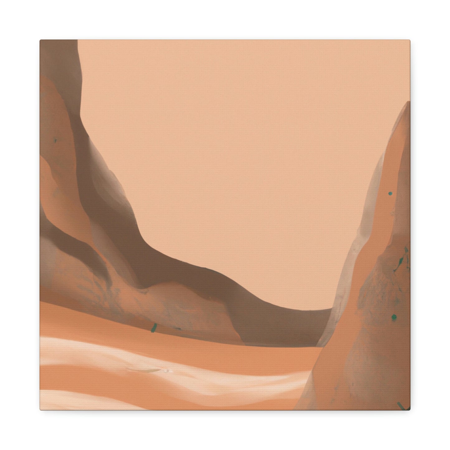 "Canyon of Minimalism" - Canvas