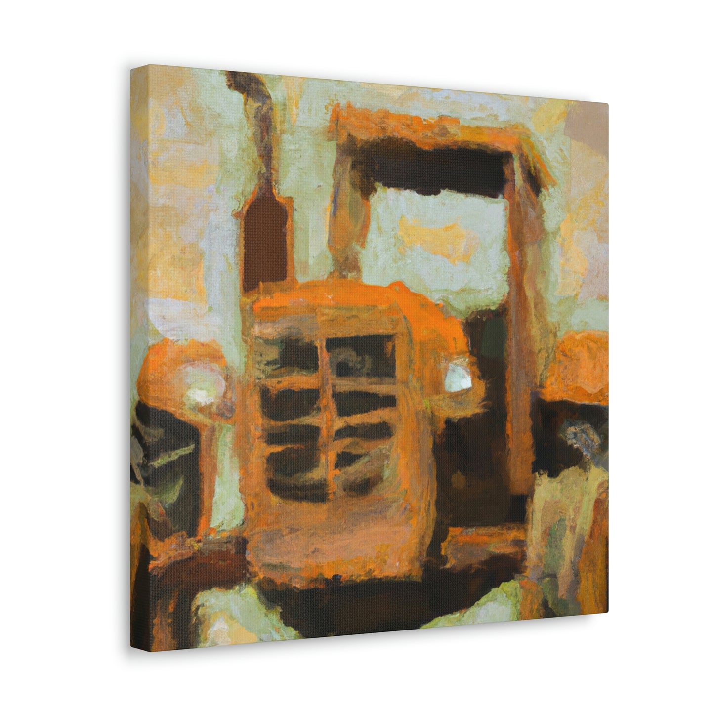 Tractor in the Wheat - Canvas