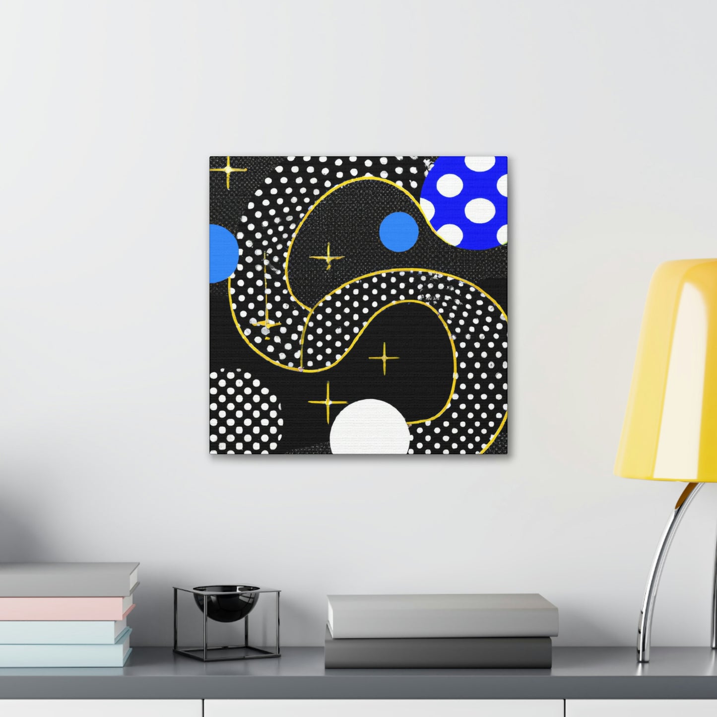 "Uranus in Art Deco" - Canvas