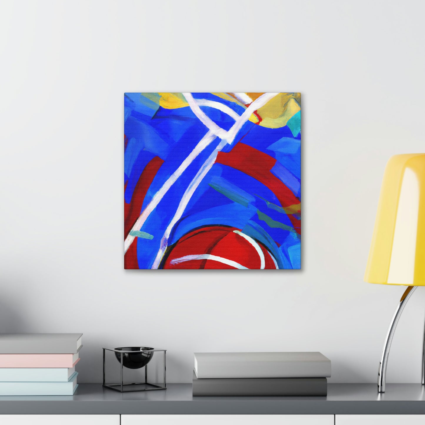 "Basketball: In Color" - Canvas