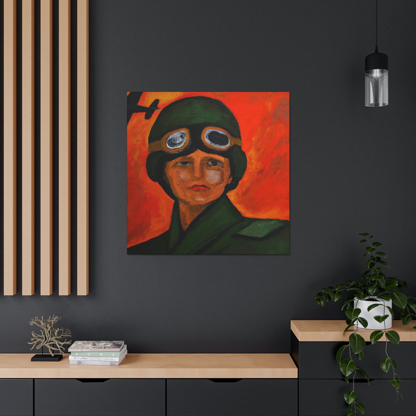 "Flight of the Aviator" - Canvas