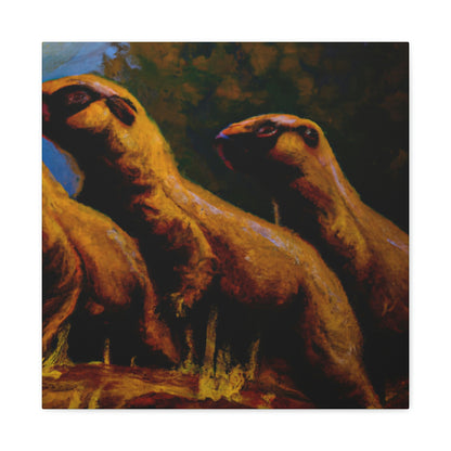 "Prairie Dog Expressionism" - Canvas