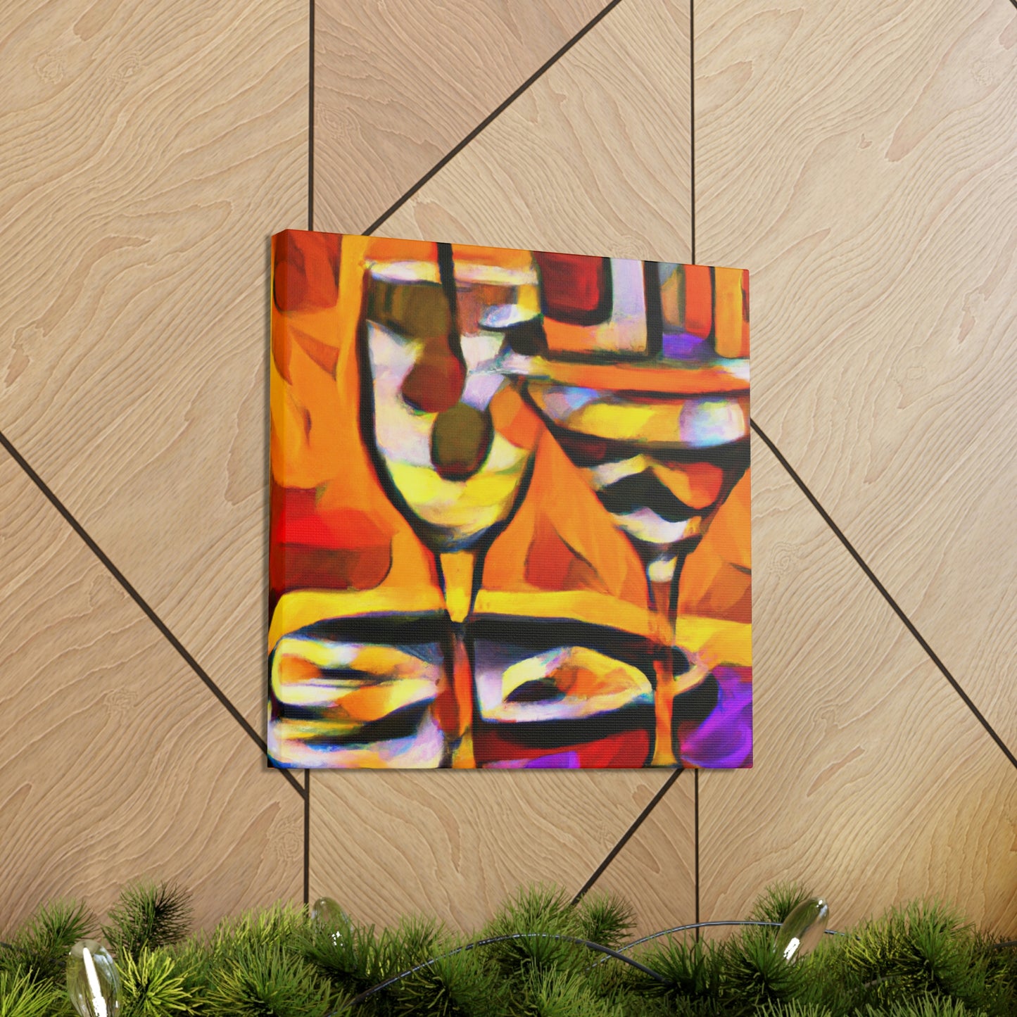 Boozy Brushstrokes - Canvas