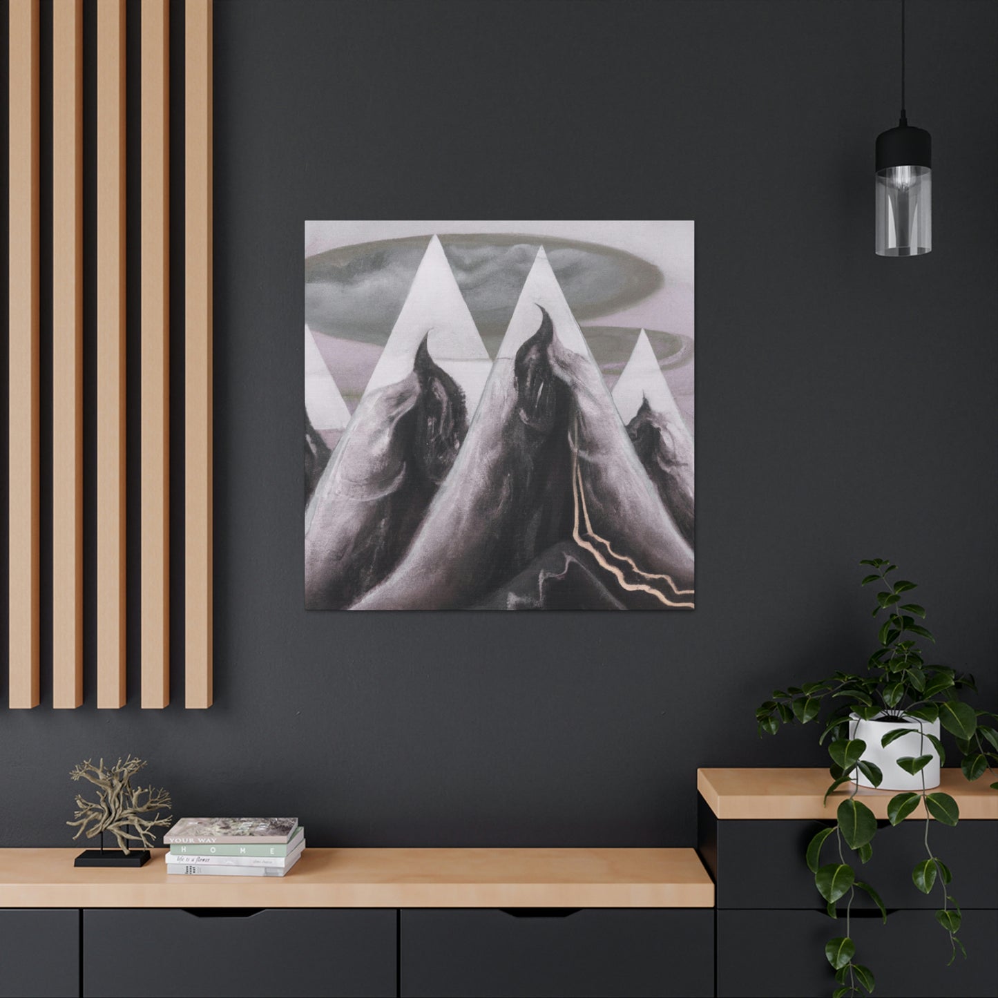 Mountain Mist Majesty - Canvas