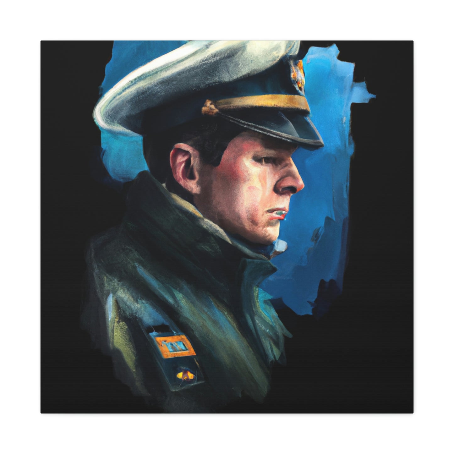 "Glorious Naval Aviator" - Canvas