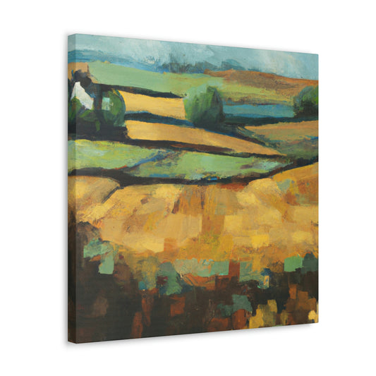 Harvesting Crop Fields - Canvas