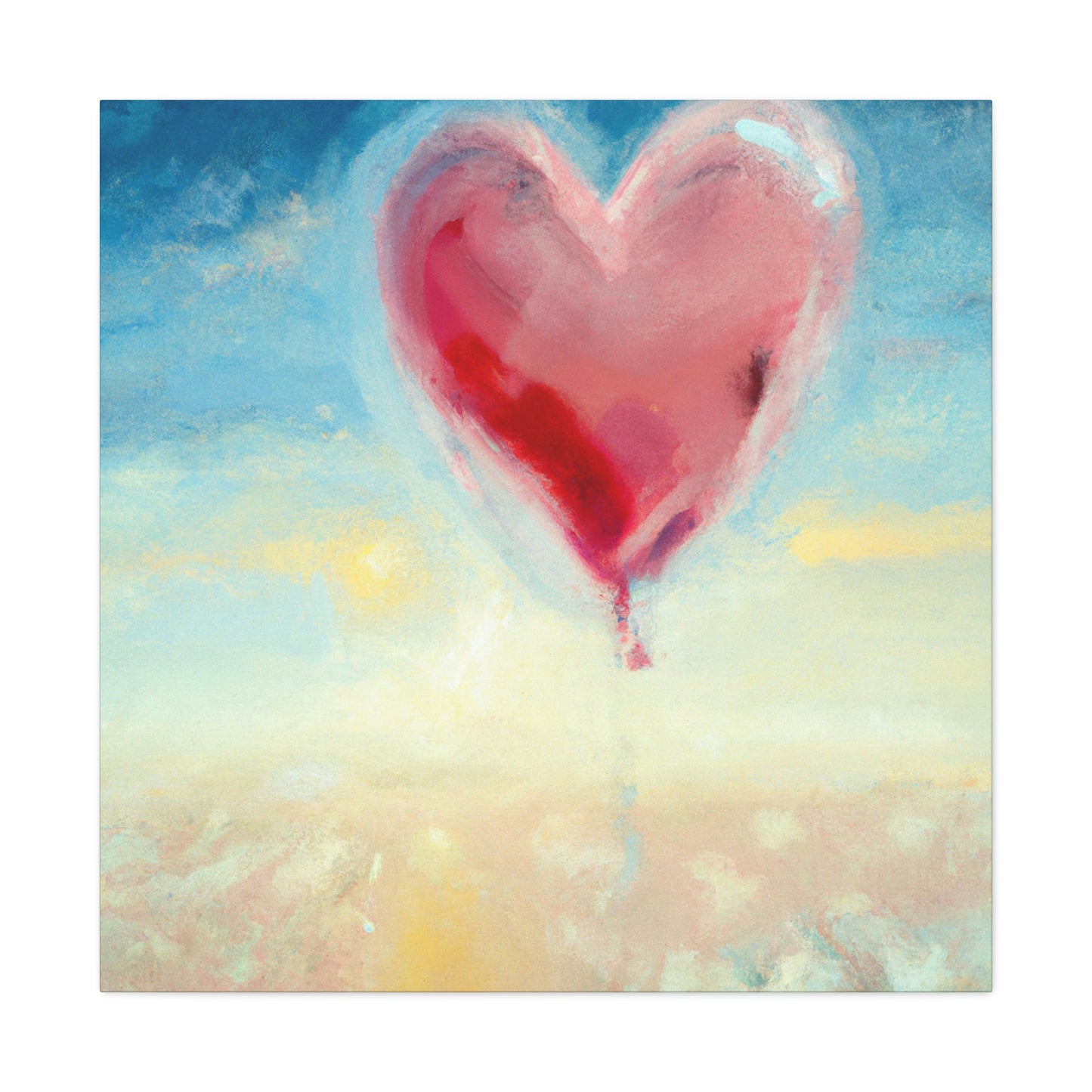 "Heart in the Air" - Canvas