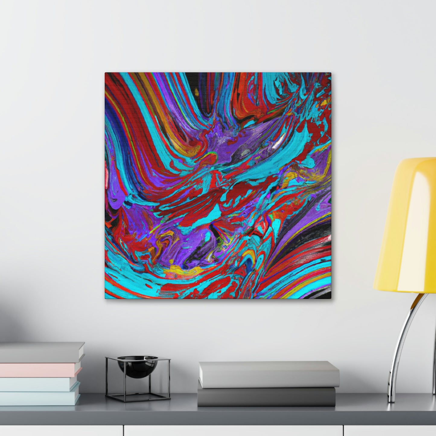 "Dynamic Flowing Melodies" - Canvas