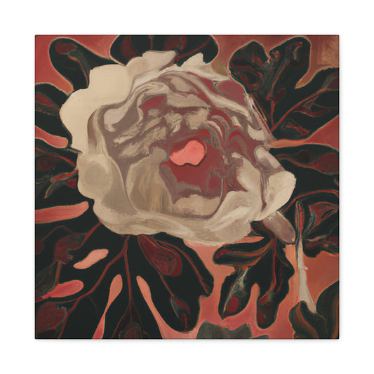 "Peony in Petals" - Canvas