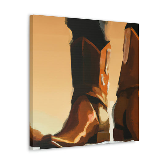 "The Boot: Minimalist" - Canvas