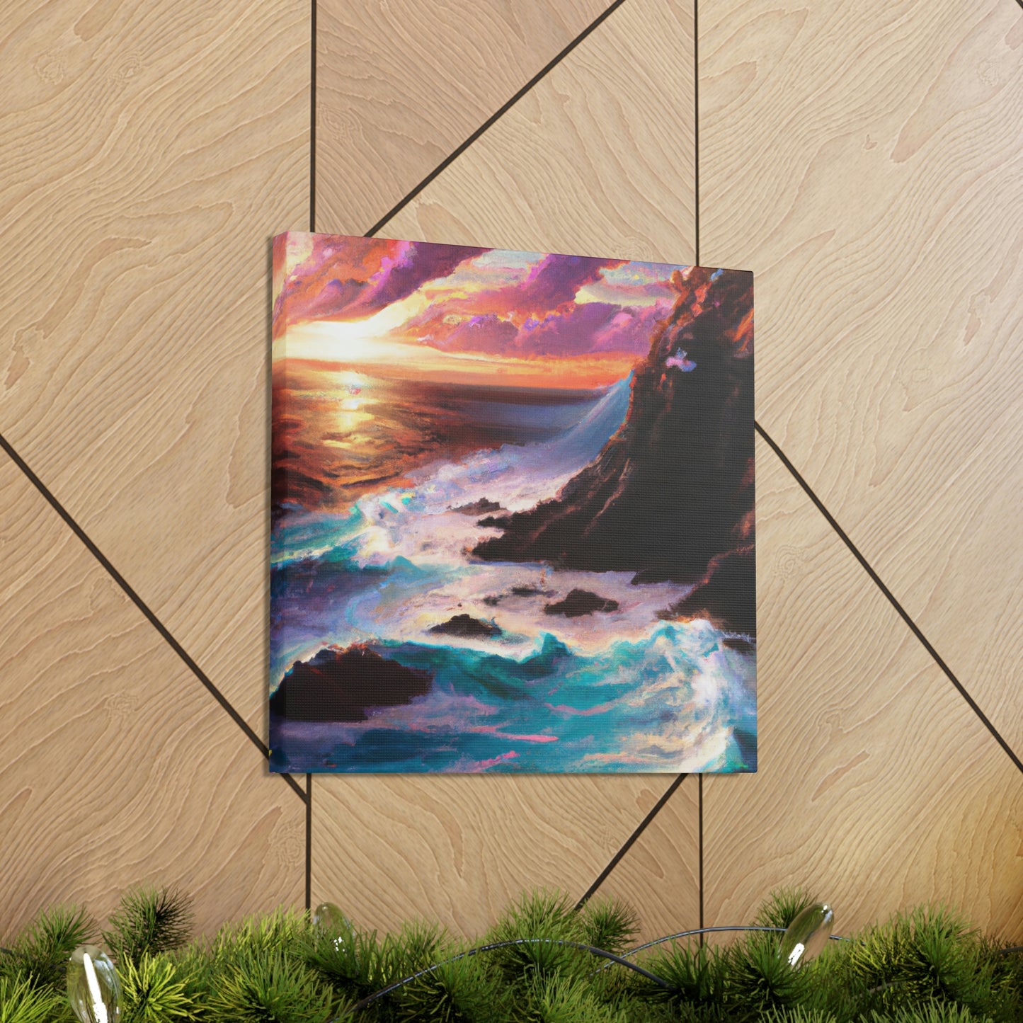 Sculpted Sublime Sunrise - Canvas