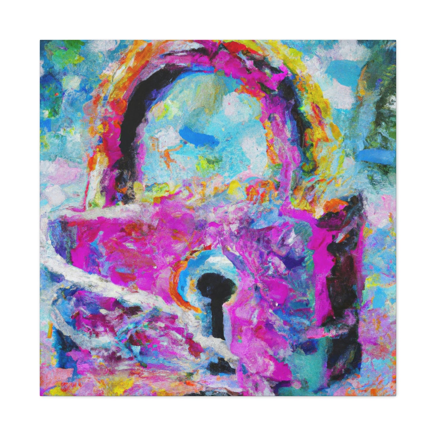 "Love Locks Emanate" - Canvas