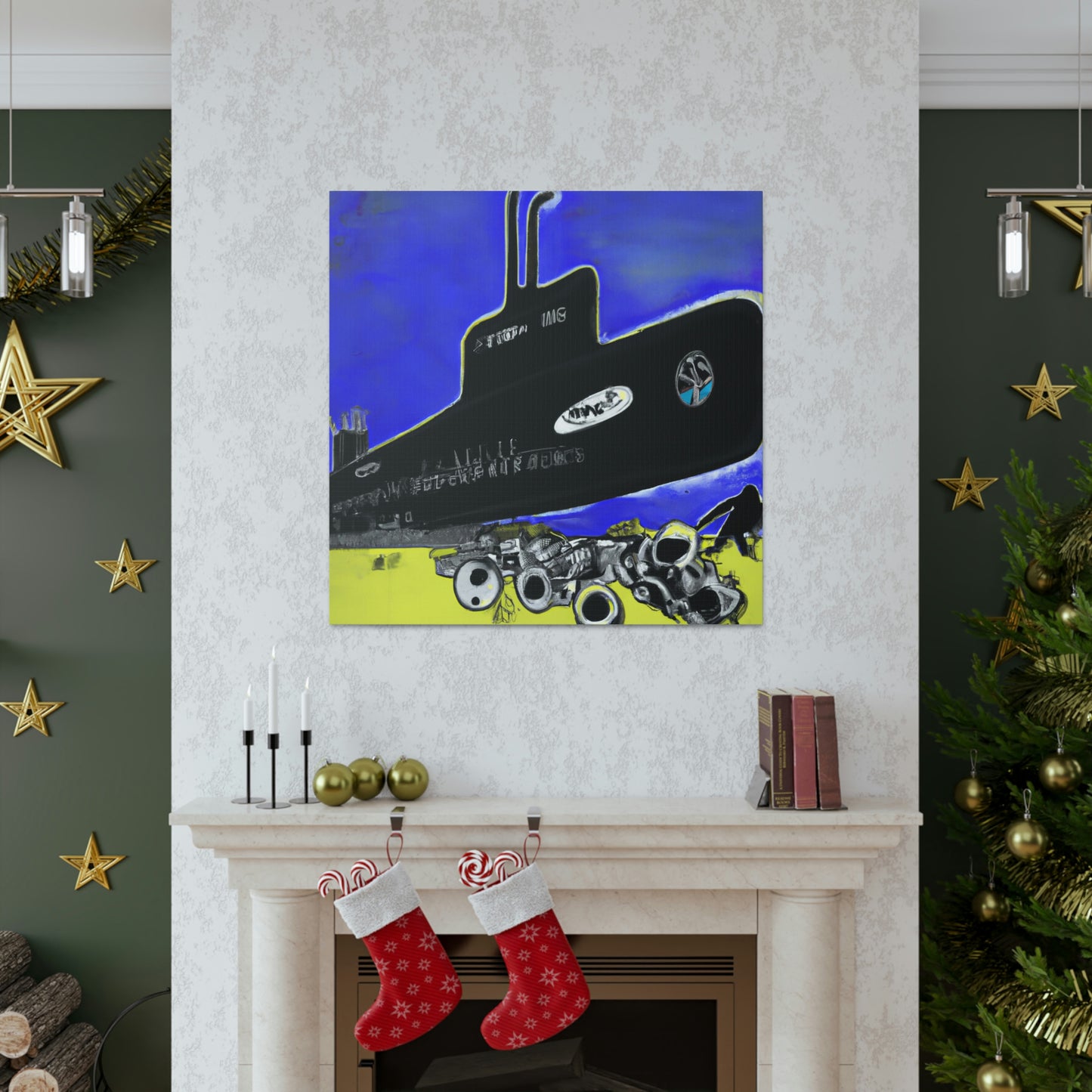 Submarine Underwater Dream - Canvas