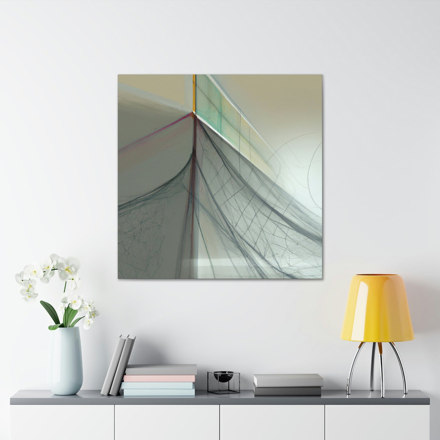 "Fishing Net Reverie" - Canvas