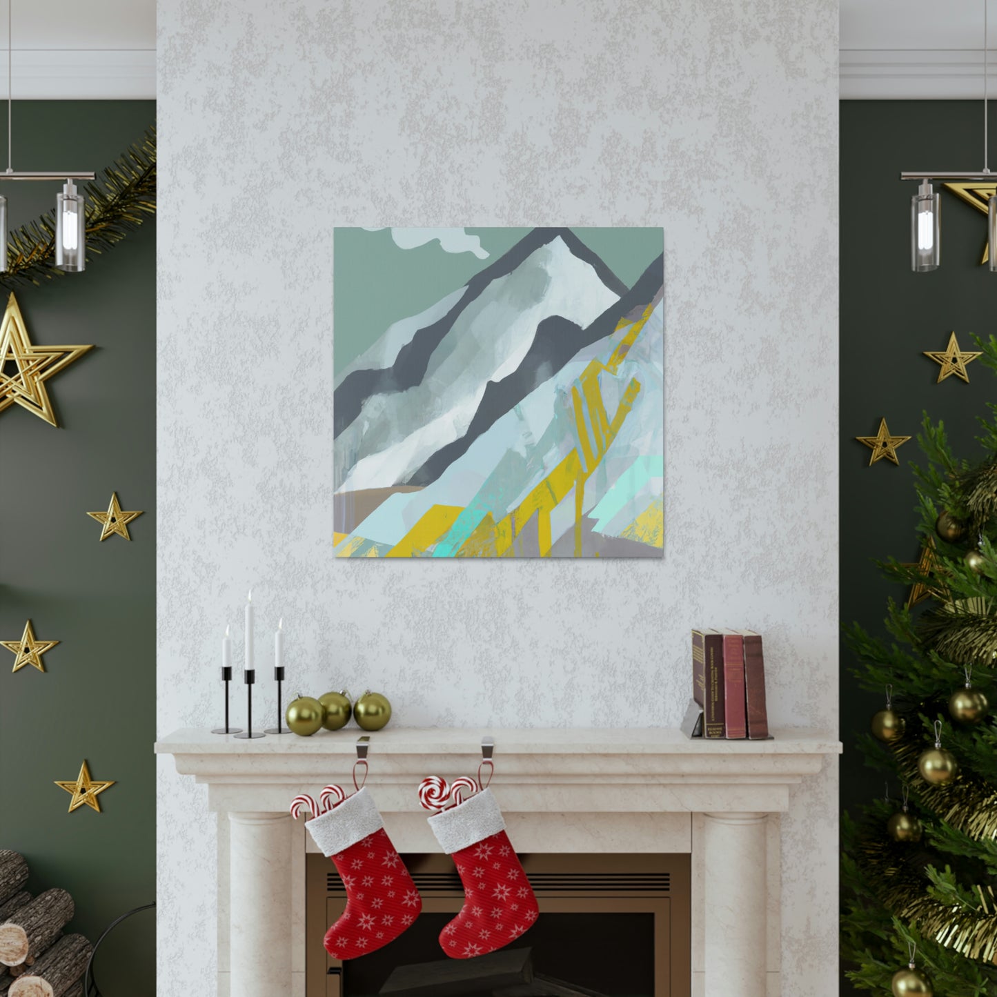 Mountain Majesty Painting - Canvas