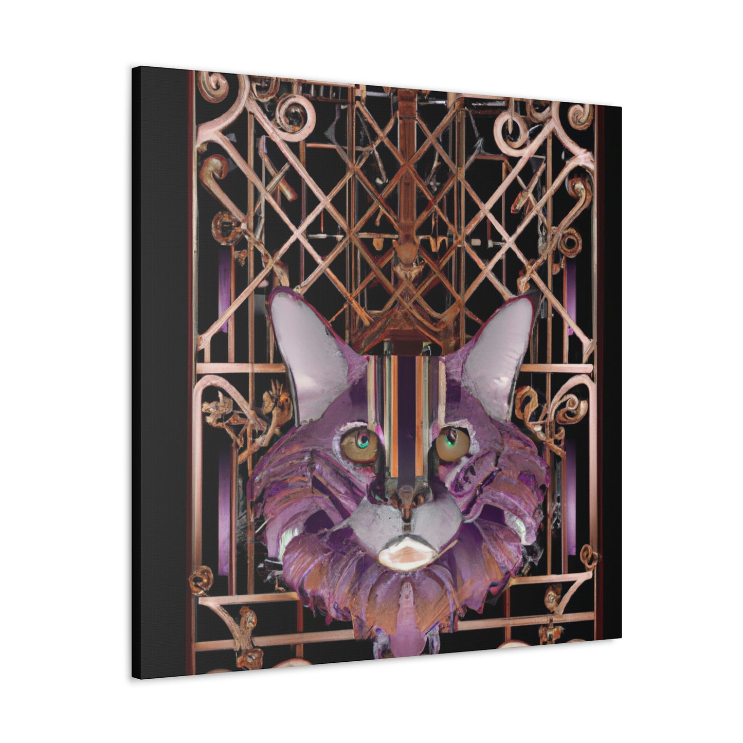 Gleaming Maine Coon - Canvas