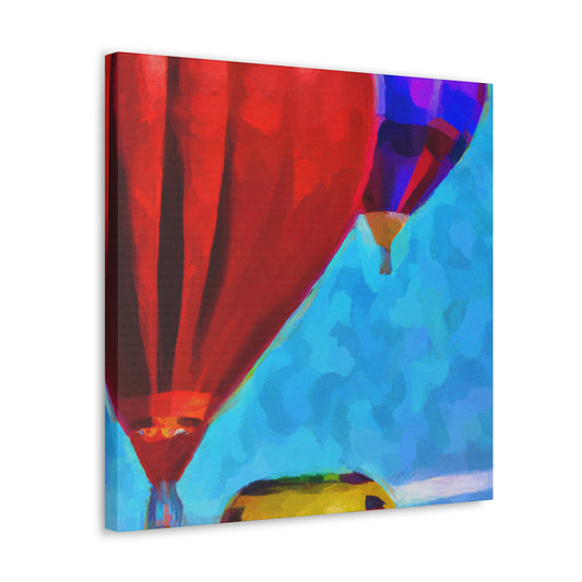 "Ascending Balloon Fantasy" - Canvas