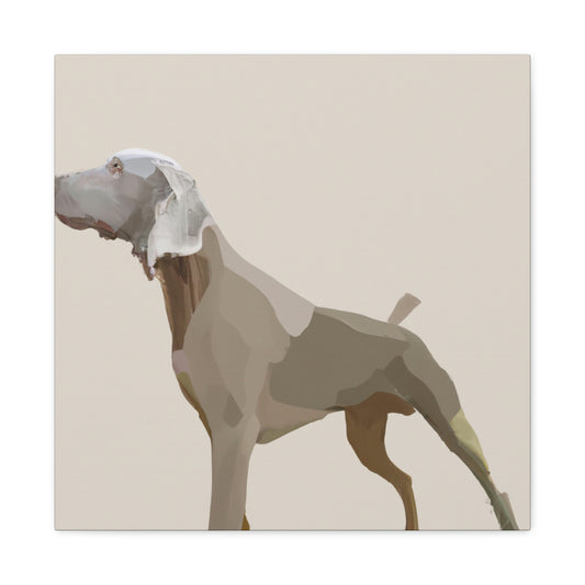 "The Weimaraner Dreamscape" - Canvas