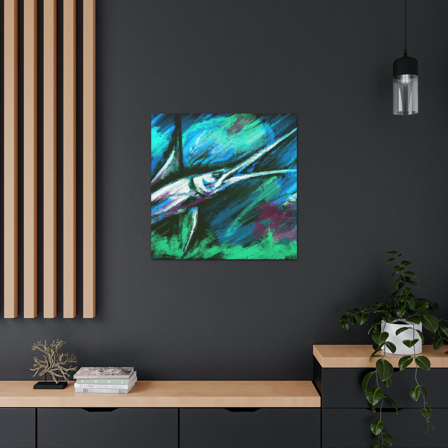 Swordfish Sword Dance - Canvas