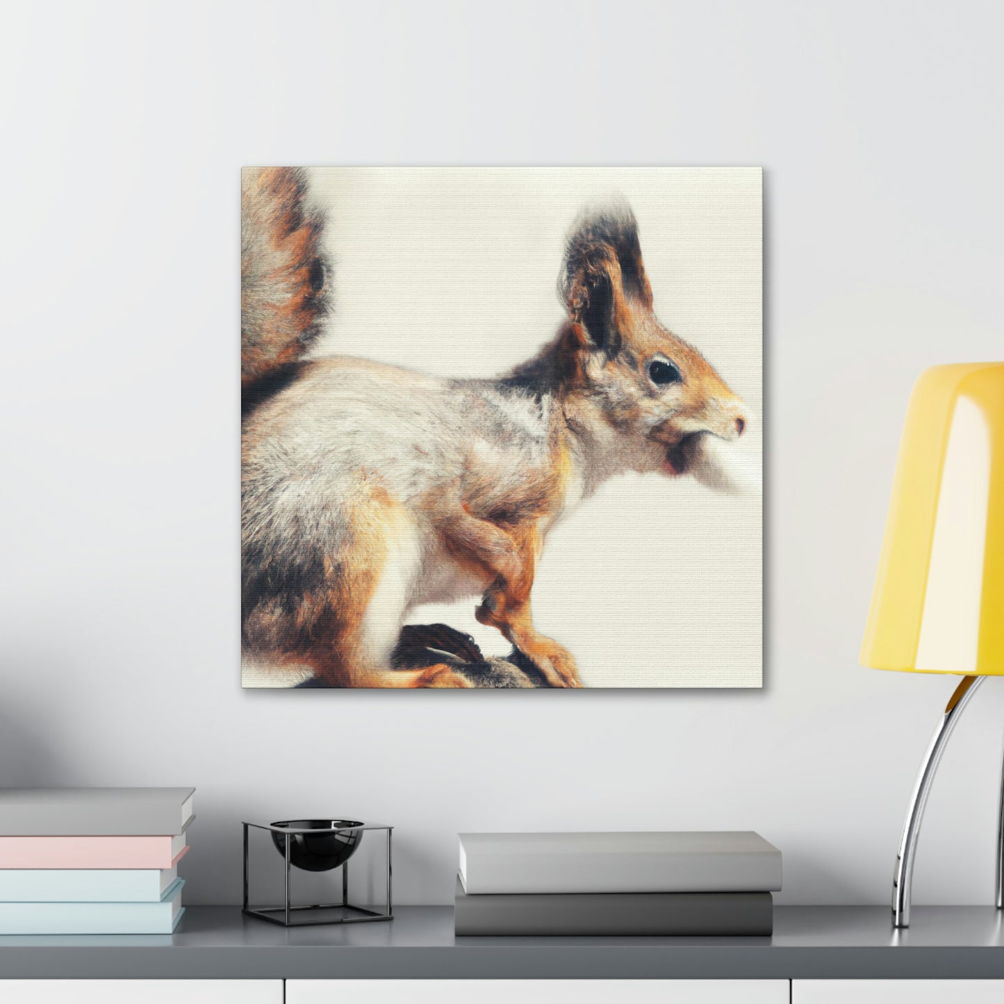 Squirrel In Repose - Canvas