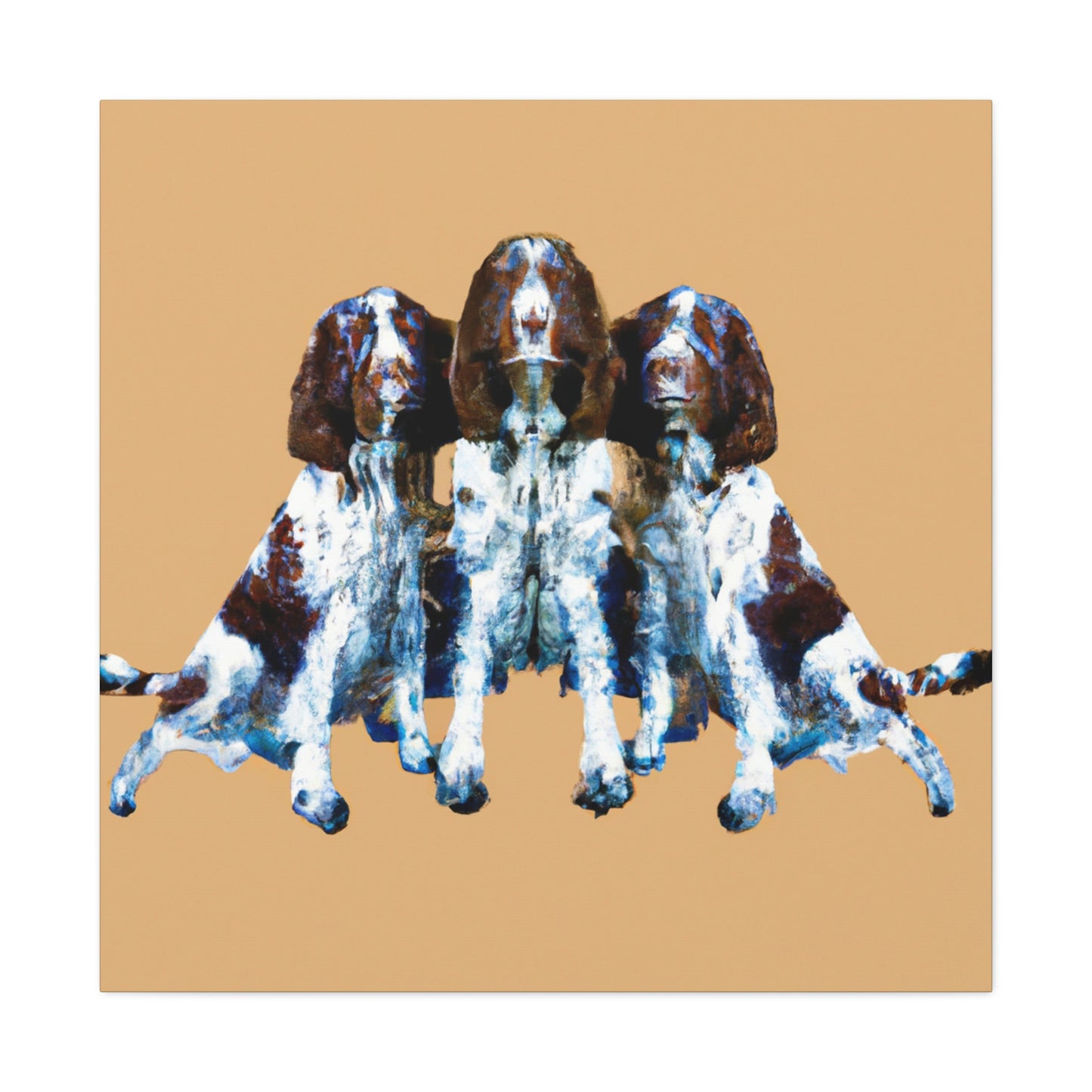 "Proud Springer Spaniel" - Canvas