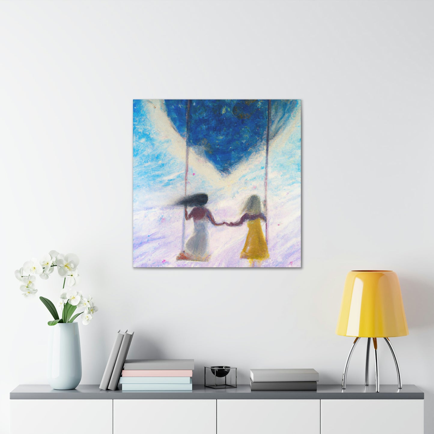 Love Swing Dreamscape - Canvas