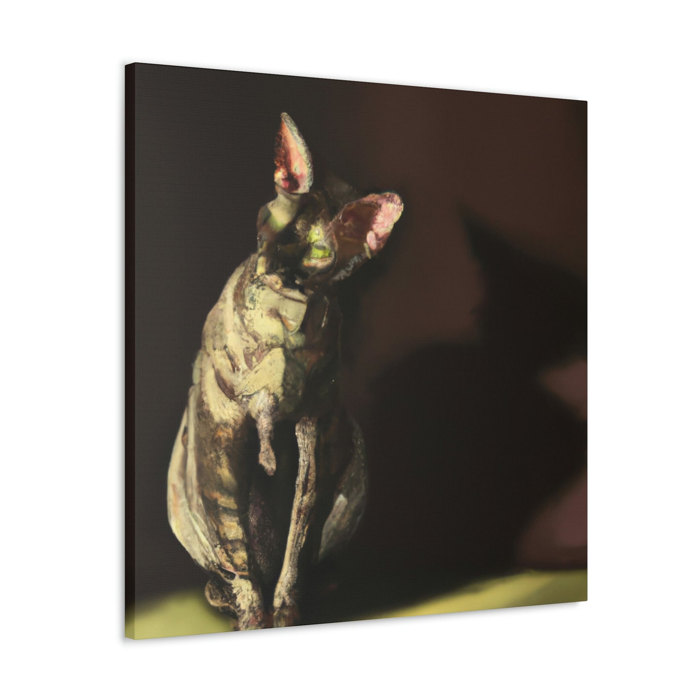 "Devon Rex Minimalism" - Canvas