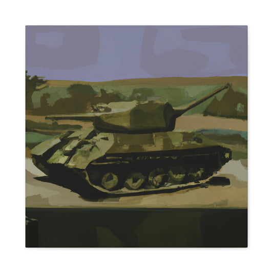 Tank Abstraction Vision - Canvas