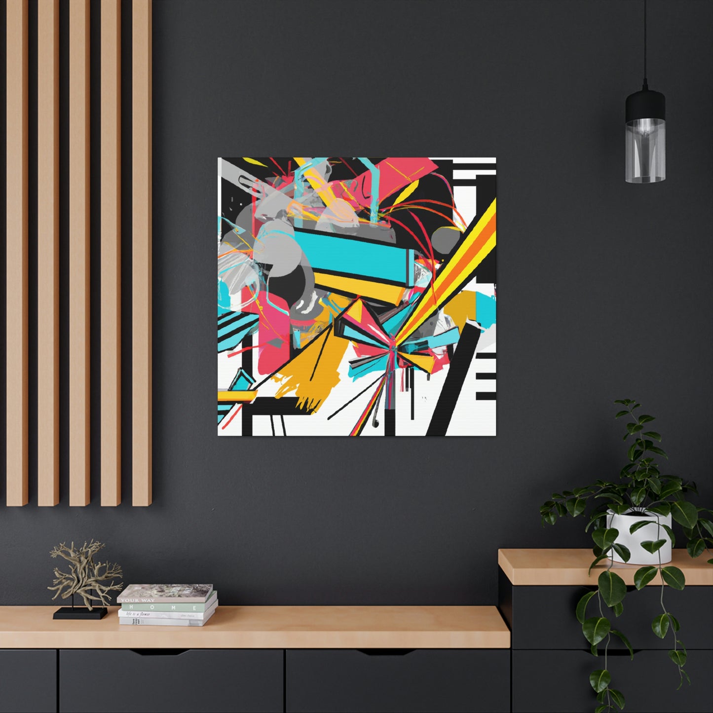 Radiant Star Bursting - Canvas