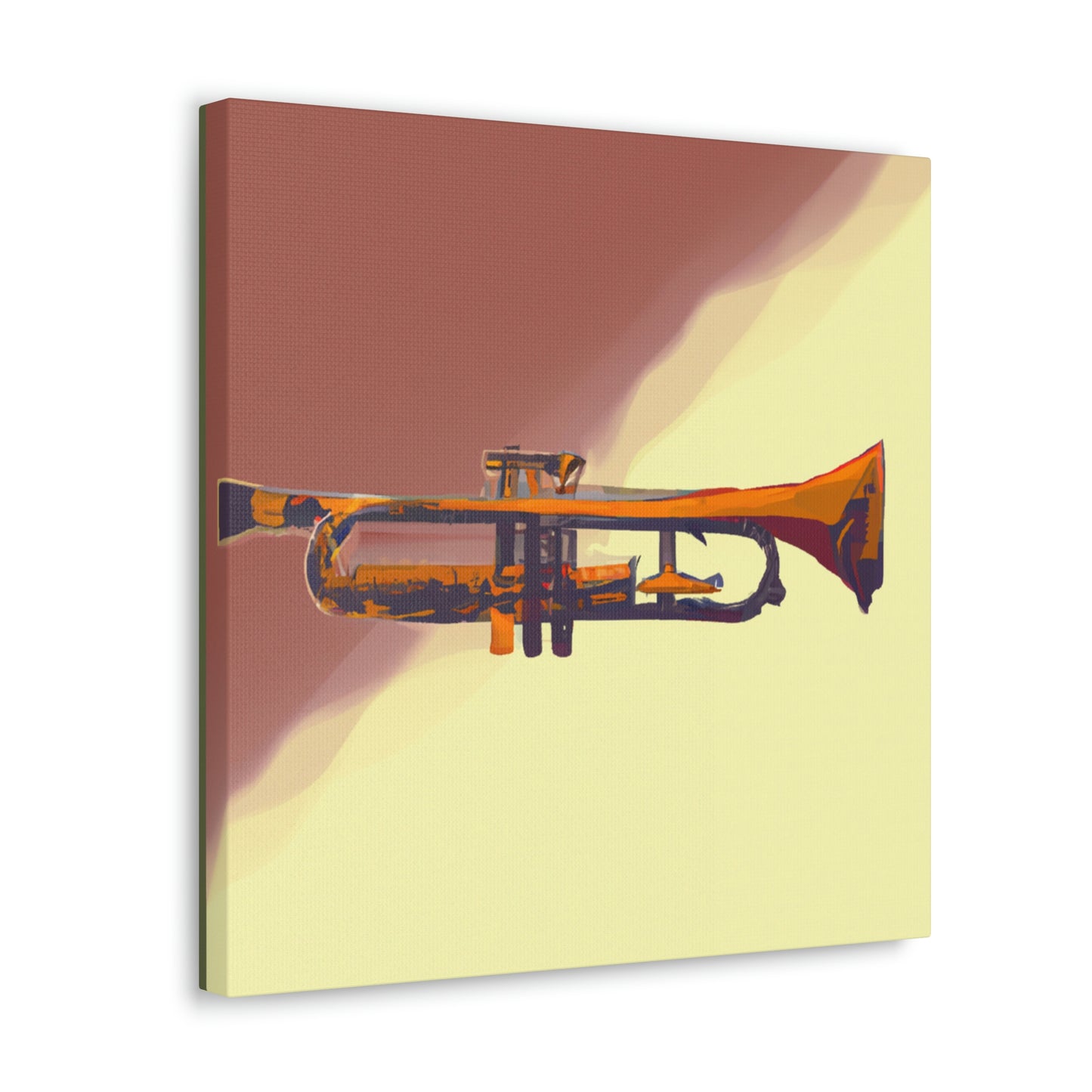 "A Brassy Trumpet Song" - Canvas