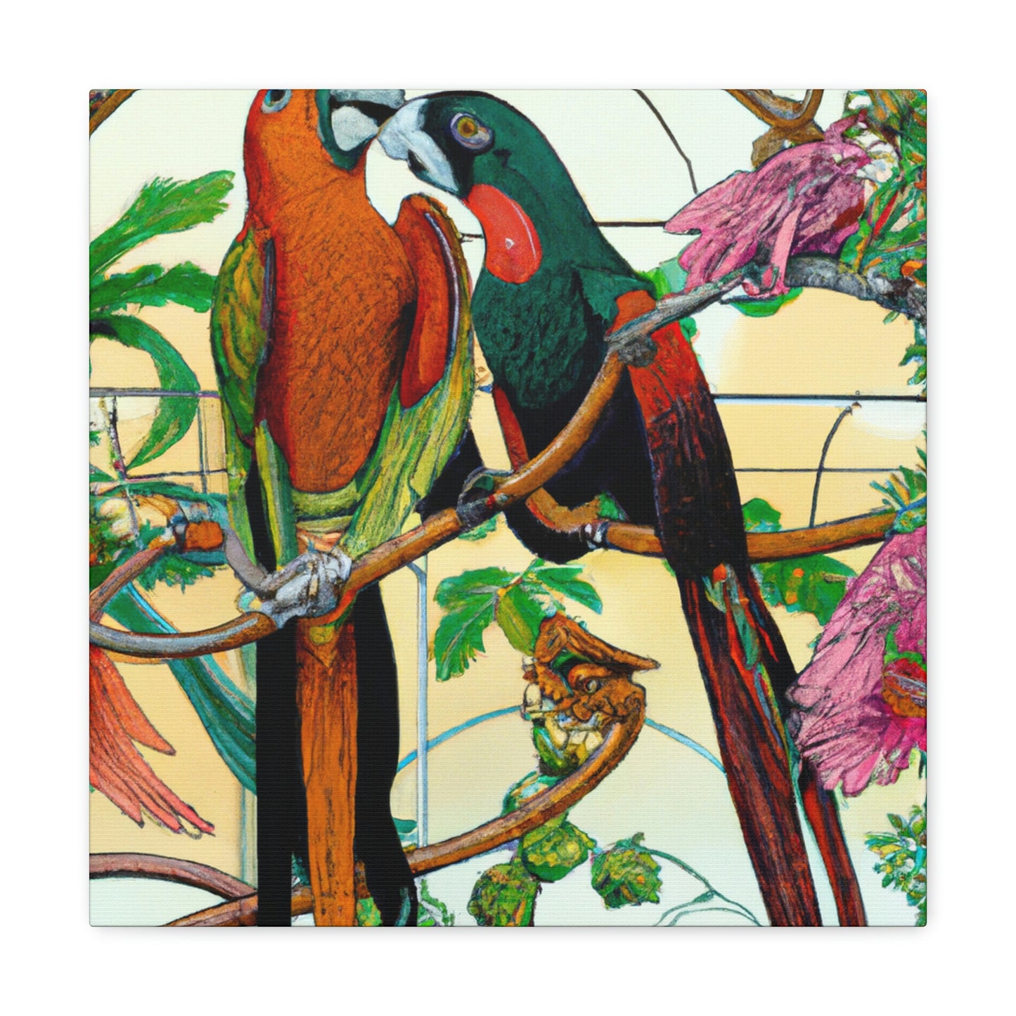 Parrot Perch - Canvas - Canvas