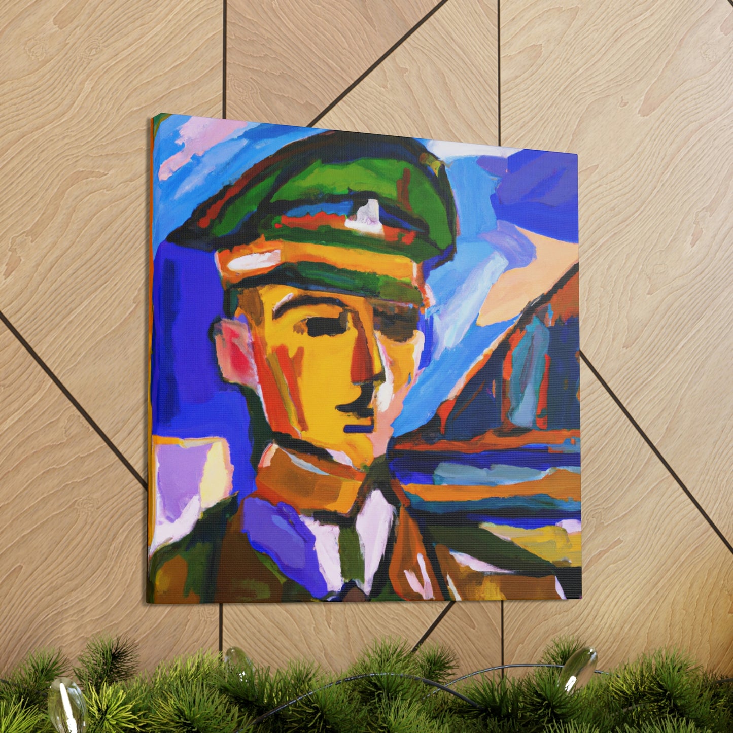 Engineer in Fauvism - Canvas