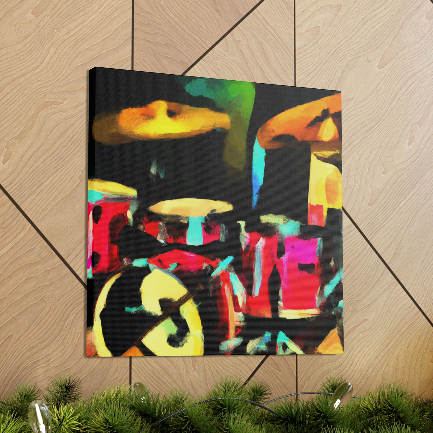 Drums of Abstracted Reality - Canvas