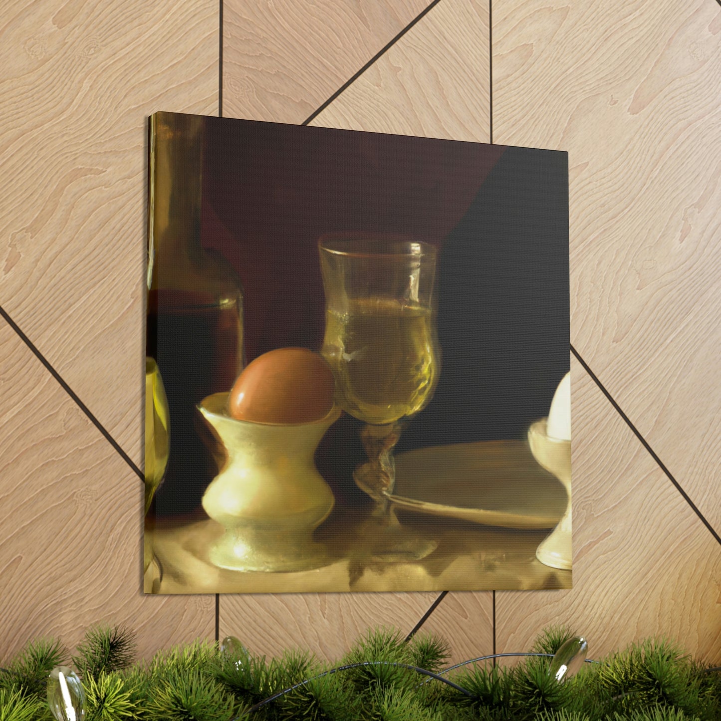 Still Life with Eggs - Canvas