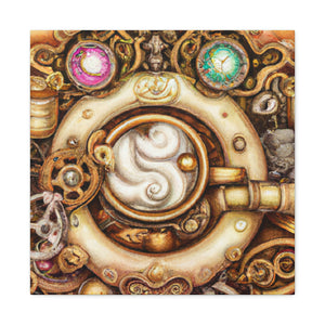 Cappuchino Steampunk Dream - Canvas